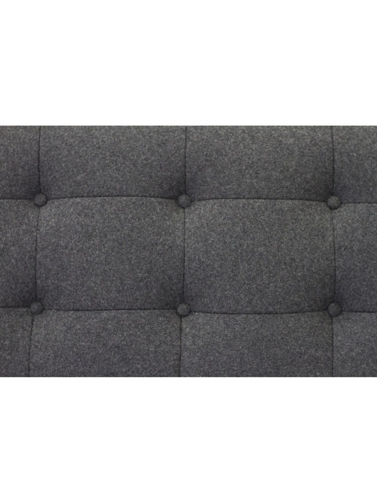 Bateman Wool Sofa Dark Gray 7