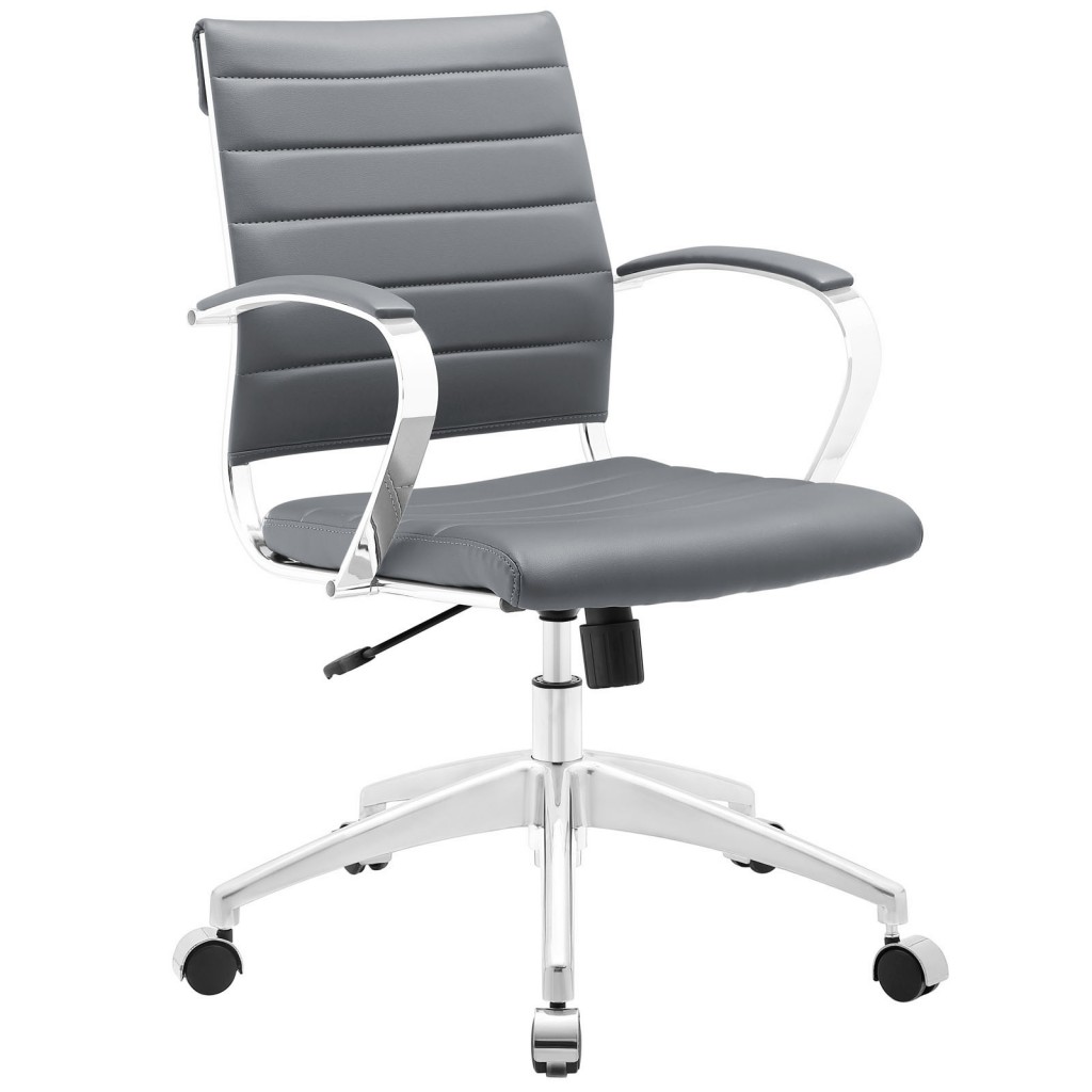 Gray Instant Operator Low Back Office Chair