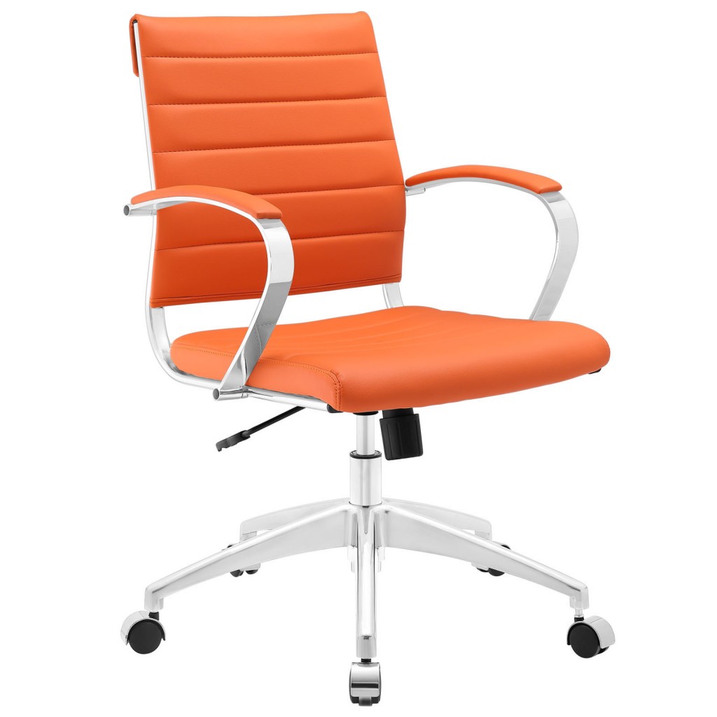 Orange Instant Operator Low Back Office Chair