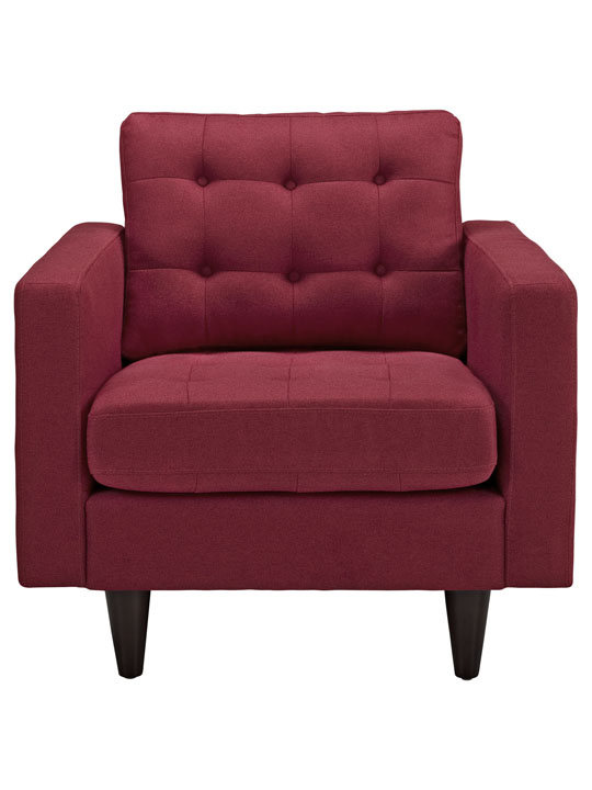 Red Bedford Armchair 2