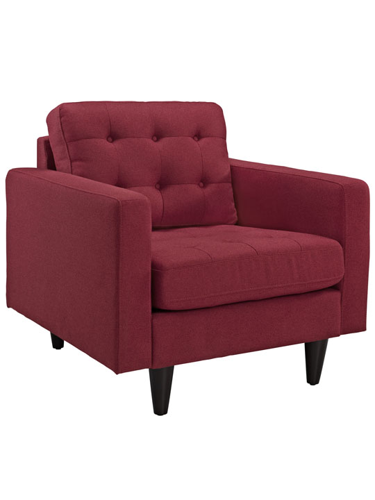 Red Bedford Armchair