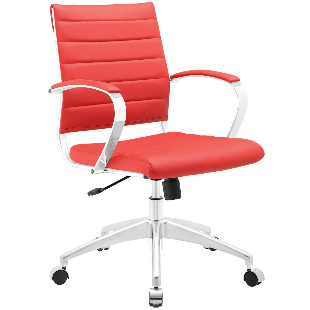 Red Instant Operator Low Back Office Chair 