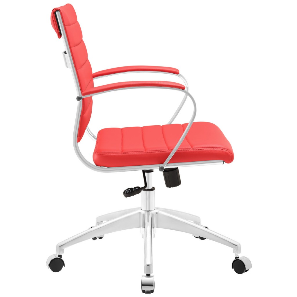 Red Instant Operator Low Back Office Chair 2