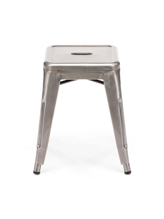 Tonic Low Stool Stainless Steel 2