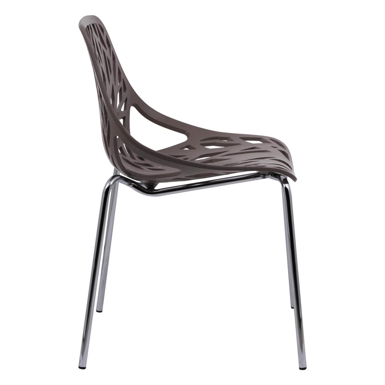 taupe plastic life chair set 3