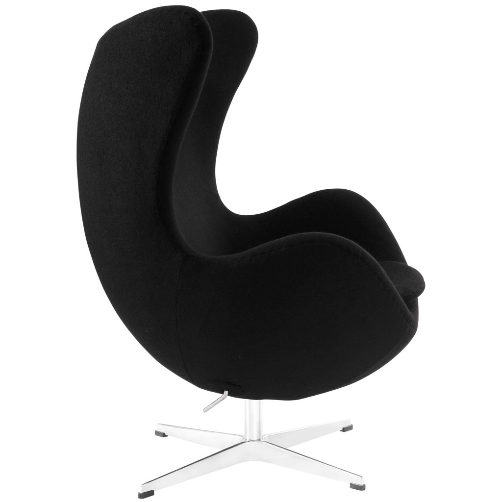 Black Magnum Wool Chair 1
