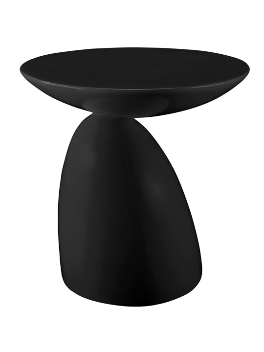 Black Pebble Side Table 2