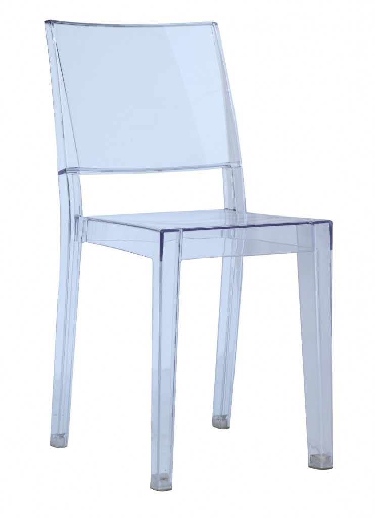 Clear Square Chair2