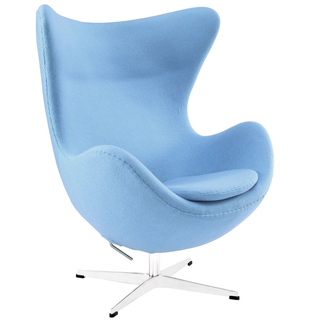 Sky Blue Magnum Wool Chair