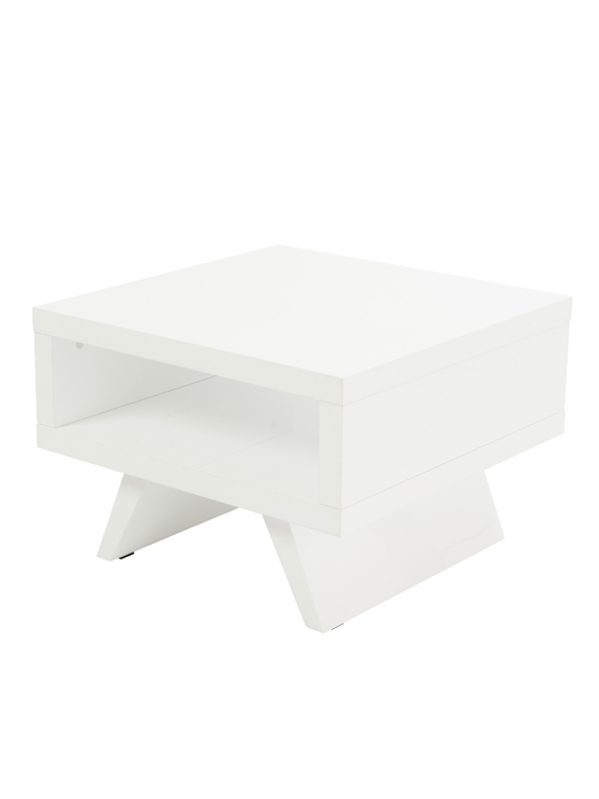 White Retromod Side Table 2