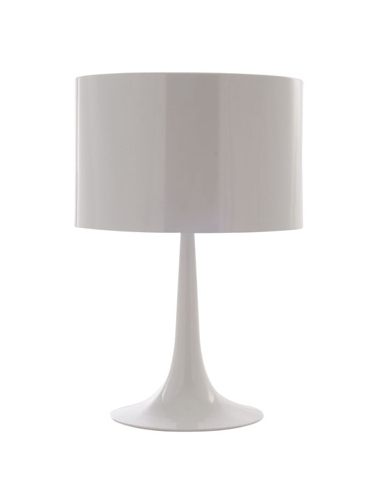 White Top Table Lamp