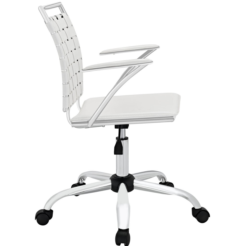 White Area Office Chair 1