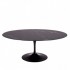 Black Brilliant Marble Oval Dining Table 78 e1435095316392 70x70