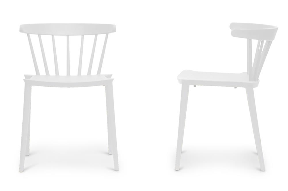 White Doral Chair 2