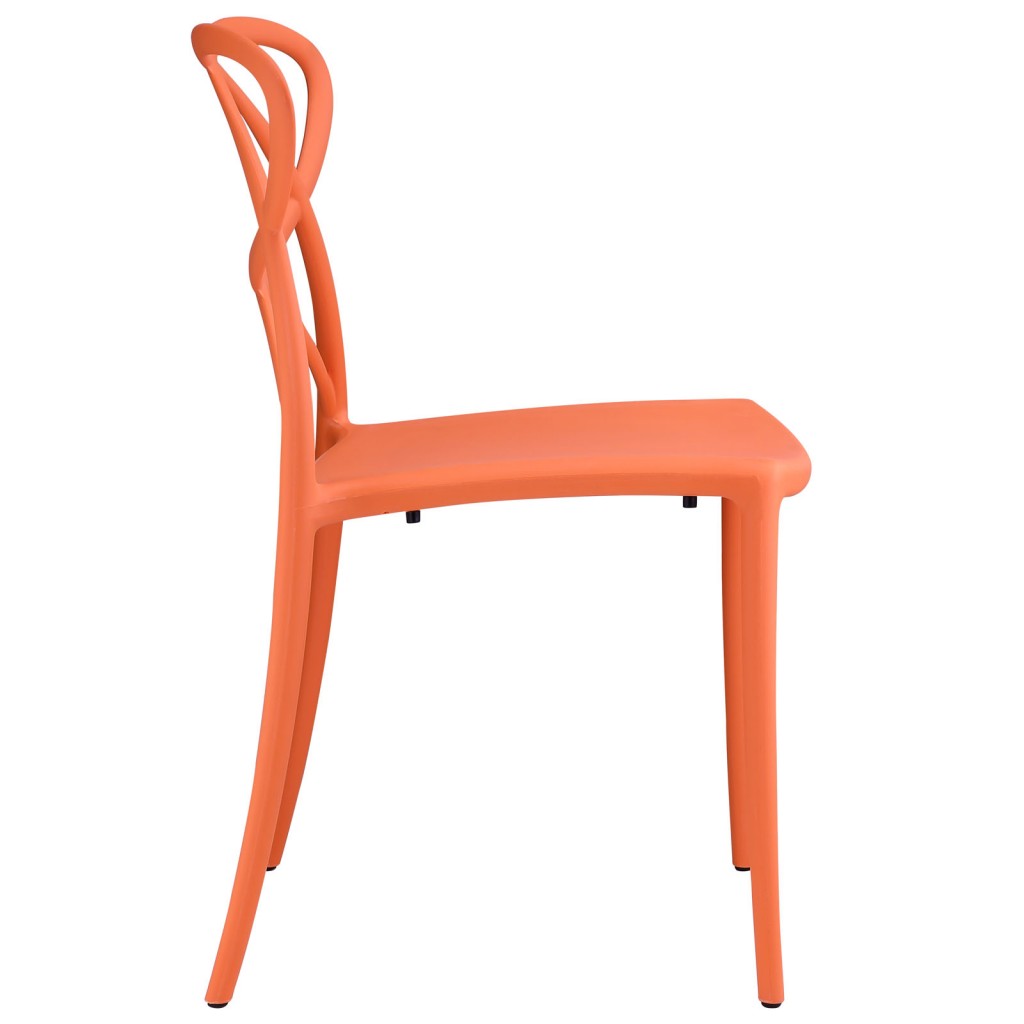Orange Atom Chair 2