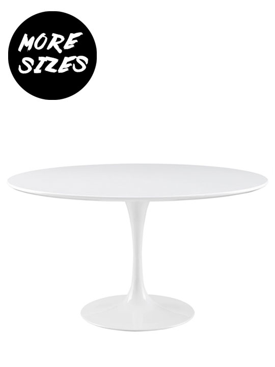 Brilliant White Dining Table