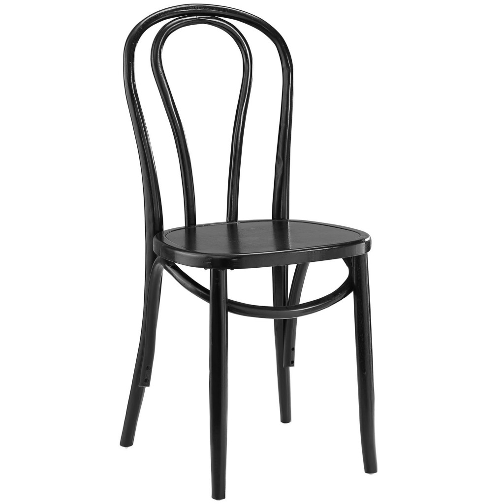 Spector Wood Chair Black Wood 