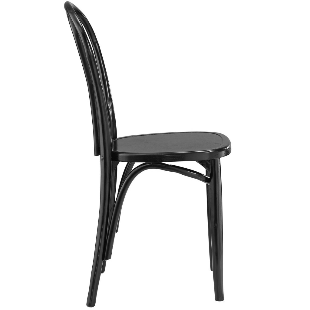 Spector Wood Chair Black Wood 2