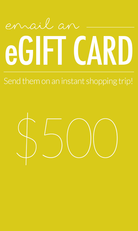 $500 e-Gift Card | Modern Furniture • Brickell Collection
