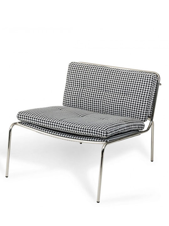 Houndstooth Mod Accent Chair