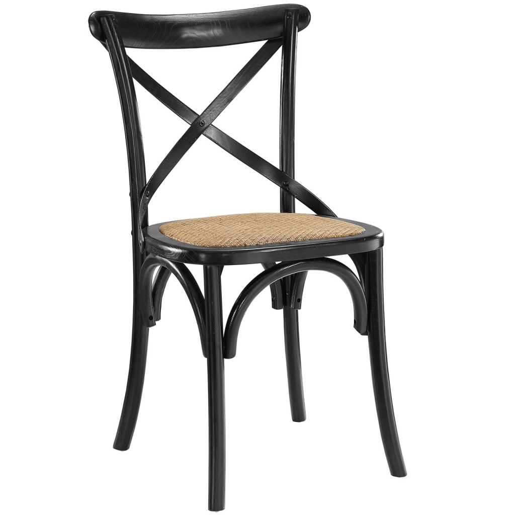 X Black Wood Chair 3