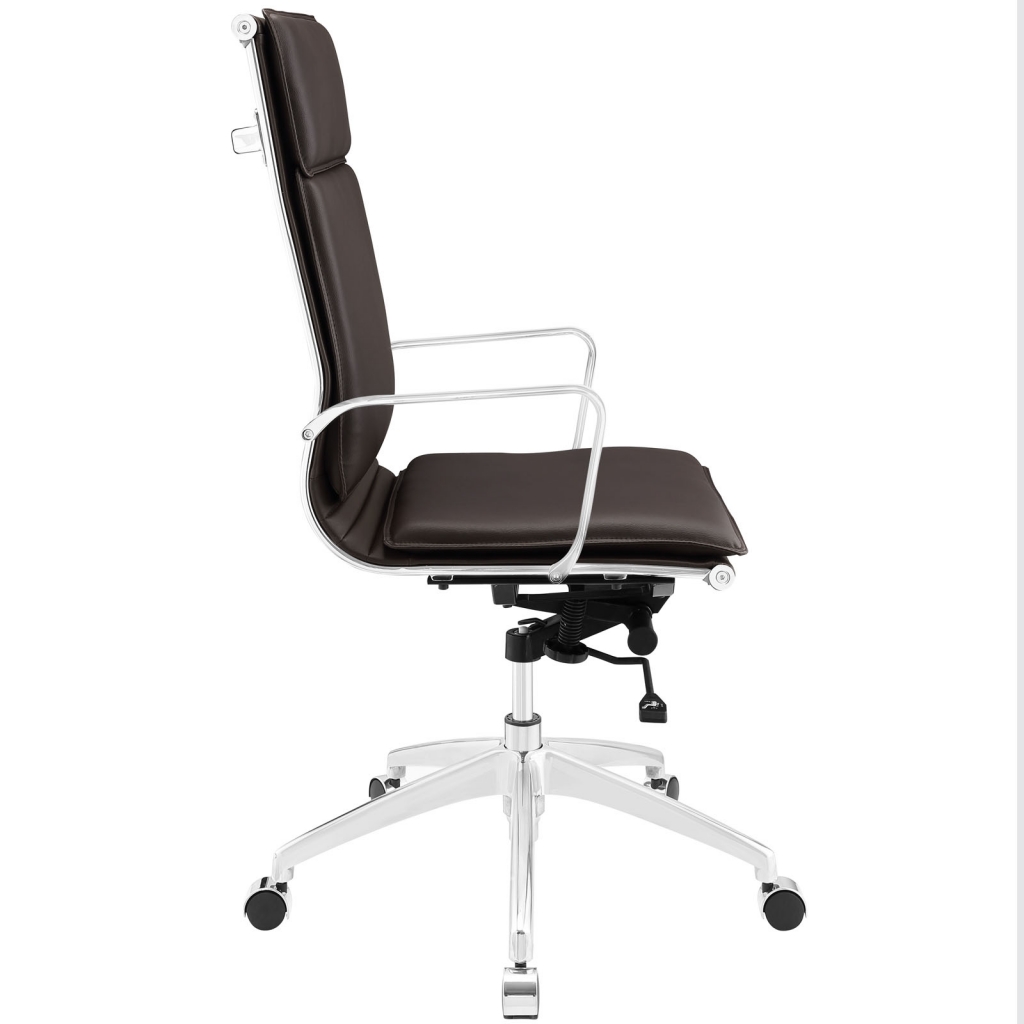 Instant Agent High Back Brown Office Chair 3