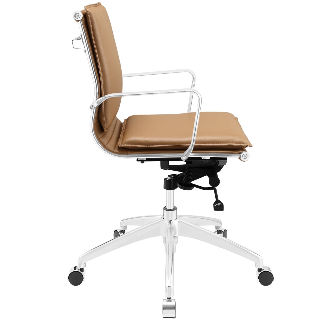 Instant Agent Low Back Tan Office Chair 2