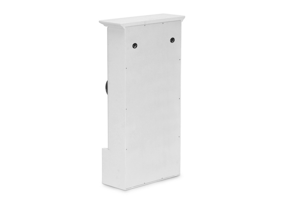 Mirror Wall Cabinet White 4