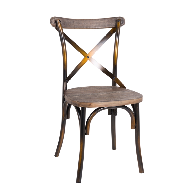 copper wood chair