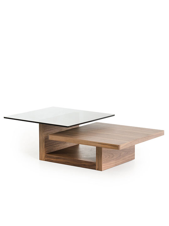 Wood Balance Coffee Table