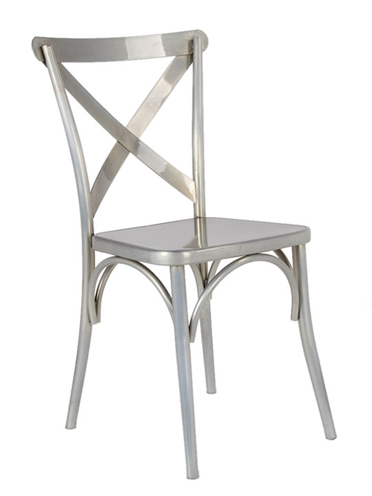 metal cafe chair