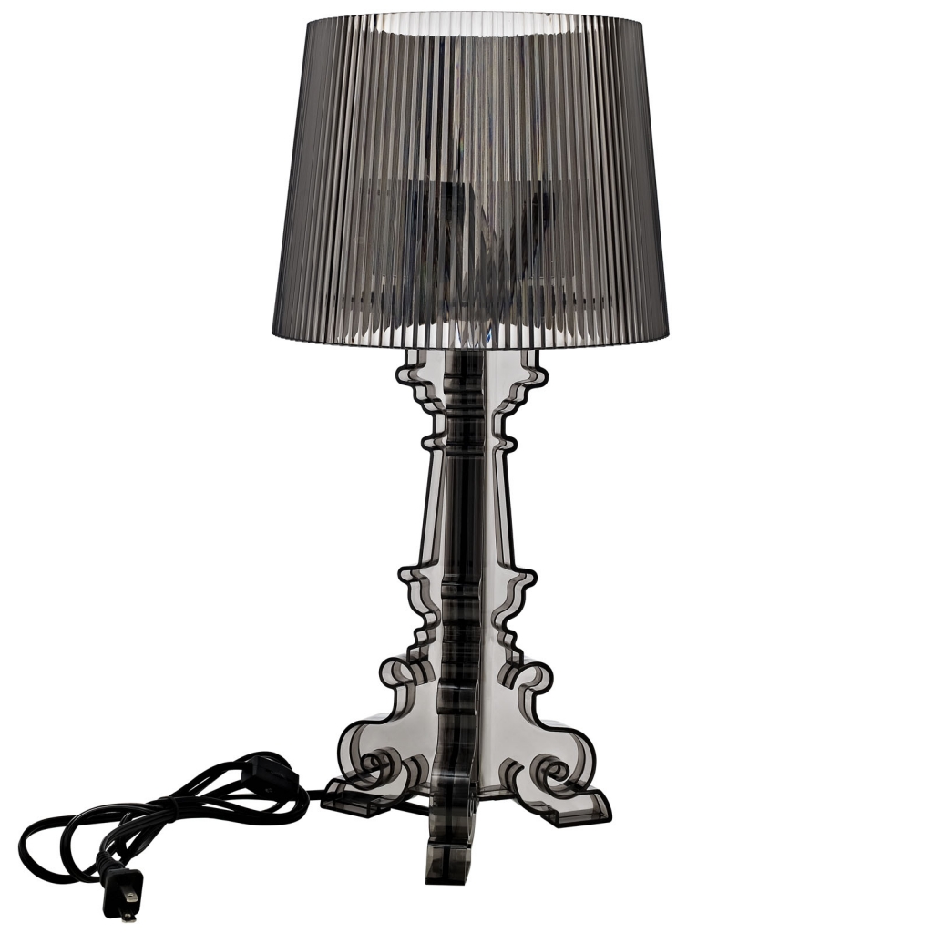 Black Acrylic Table Lamp Medium