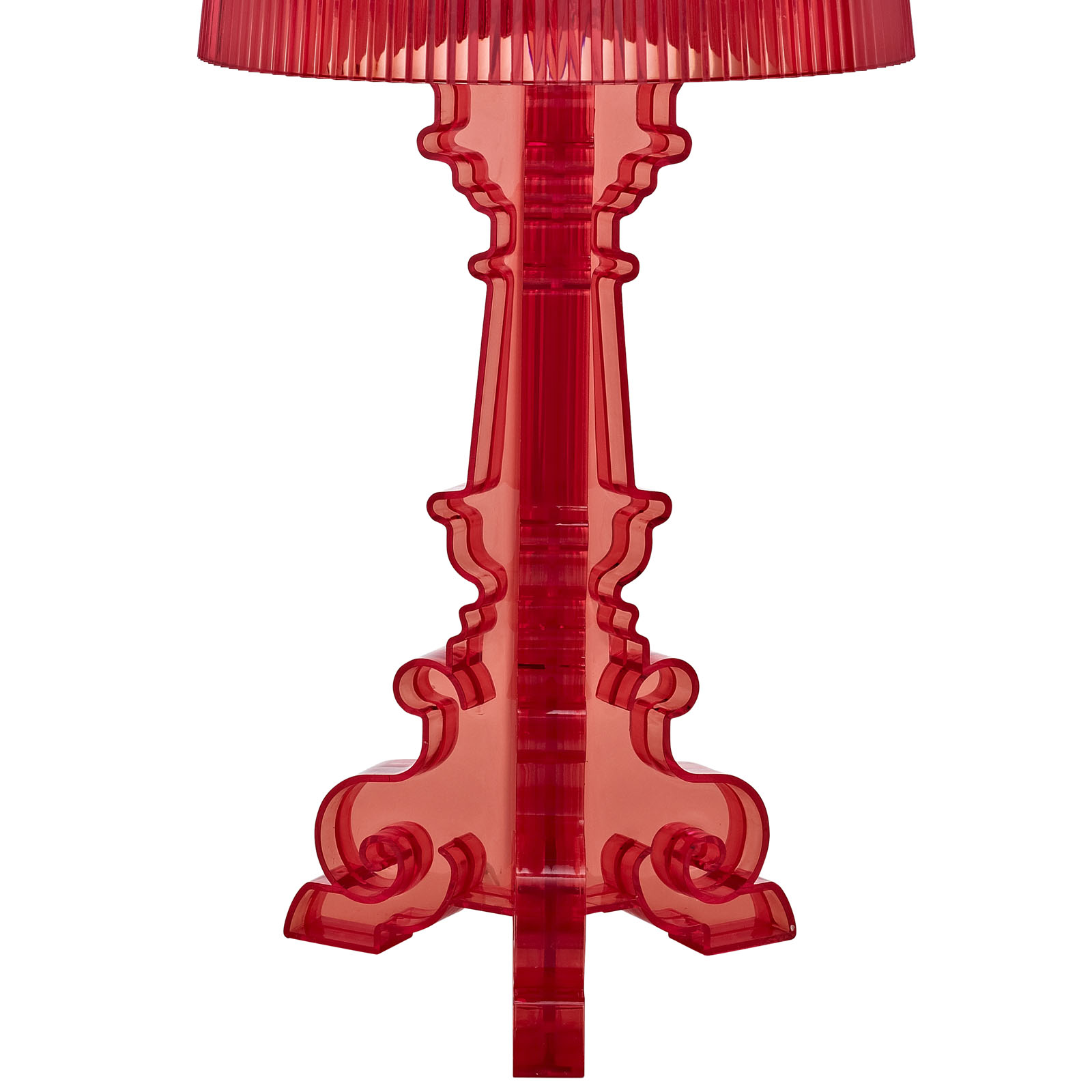 Red Acrylic Table Lamp Medium 2