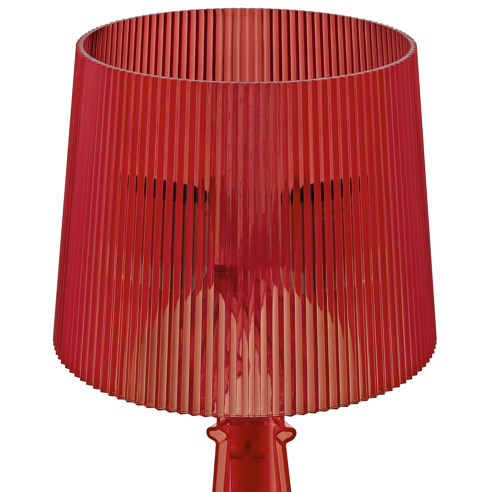 Red Acrylic Table Lamp Medium 3