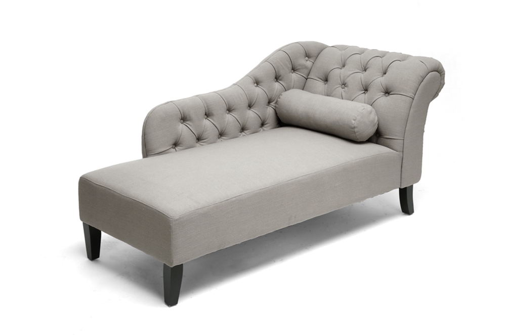 manhatten tufted chaise lounge