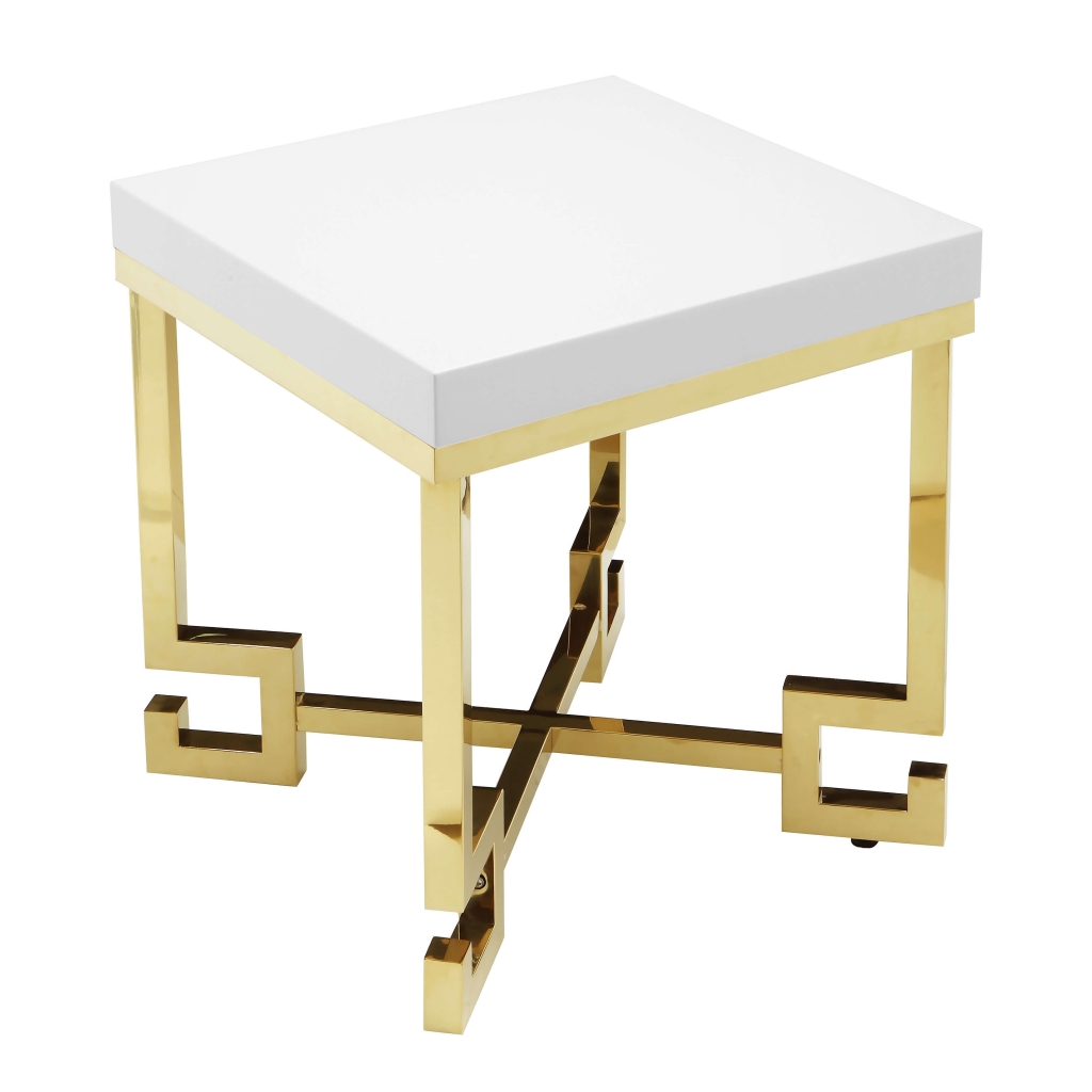 hollywood regency style side table