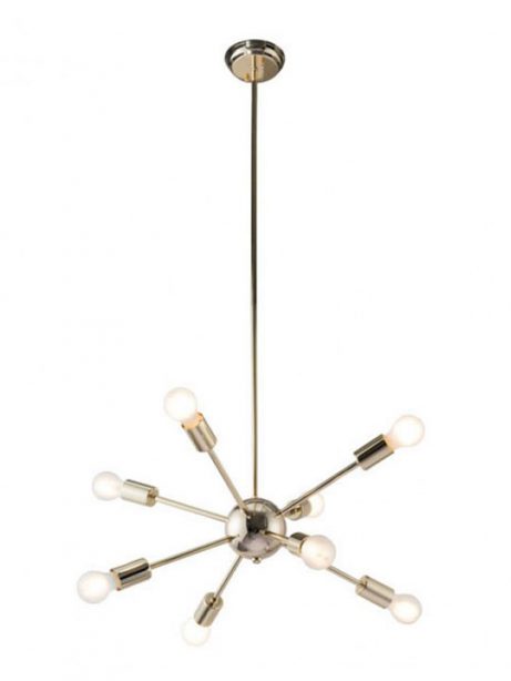 Sputnik Space Gold Chandelier | Modern Furniture • Brickell Collection