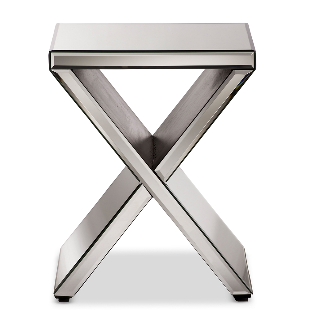 mirror x side table