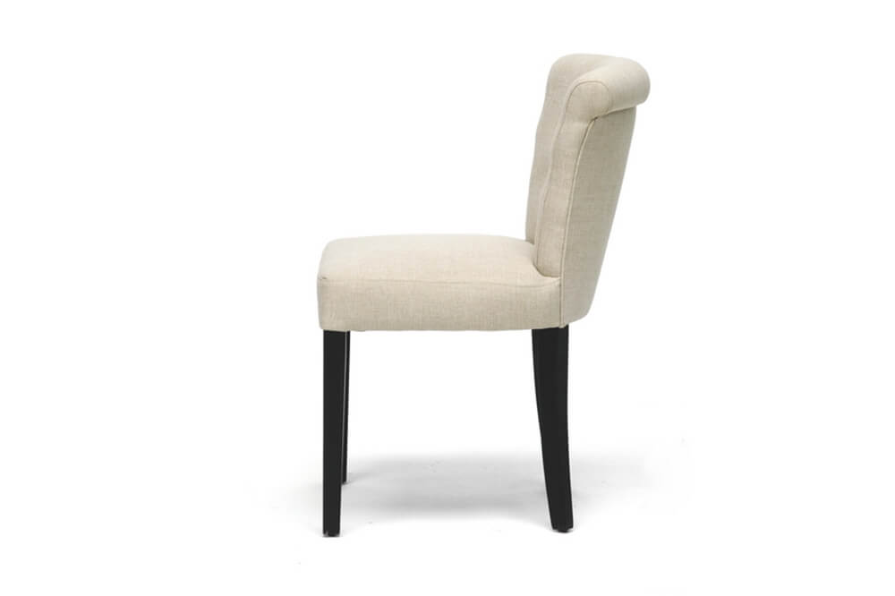 honor beige tufted chair
