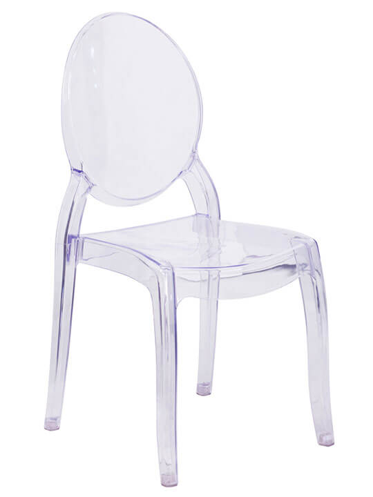 clear side chair
