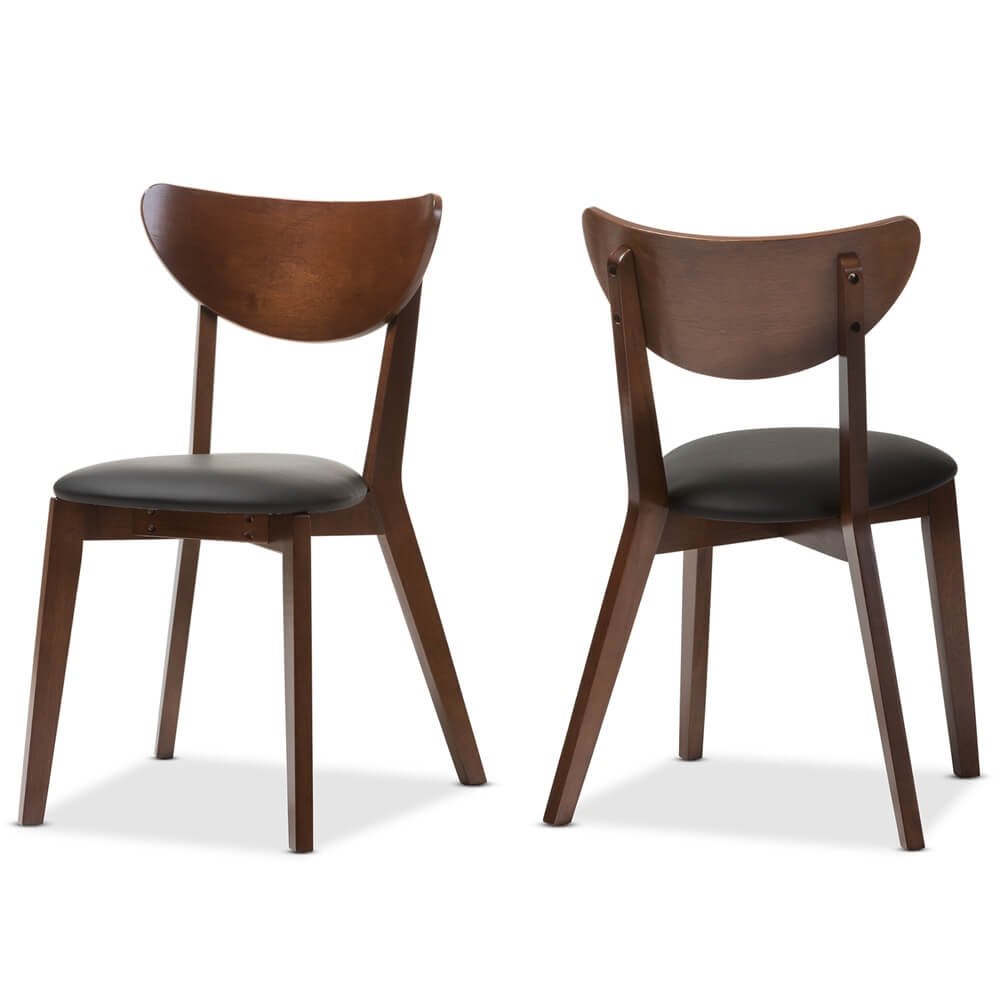 Mid Century Dining Chair (2 Set) | Modern Furniture • Brickell Collection