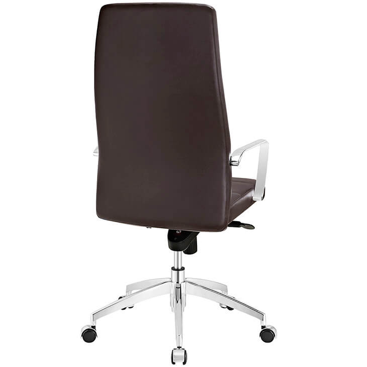 modern brown office chair