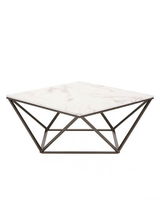 marble brass coffee table