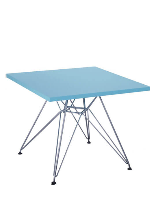blue wire kids table
