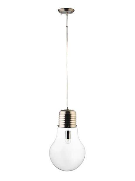 Large Bulb Pendant Light