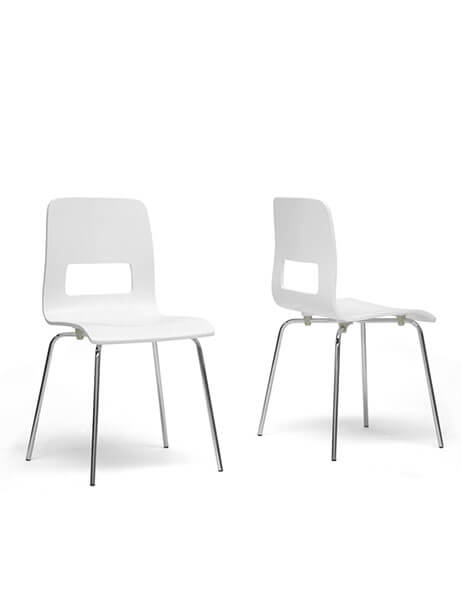 White square chair