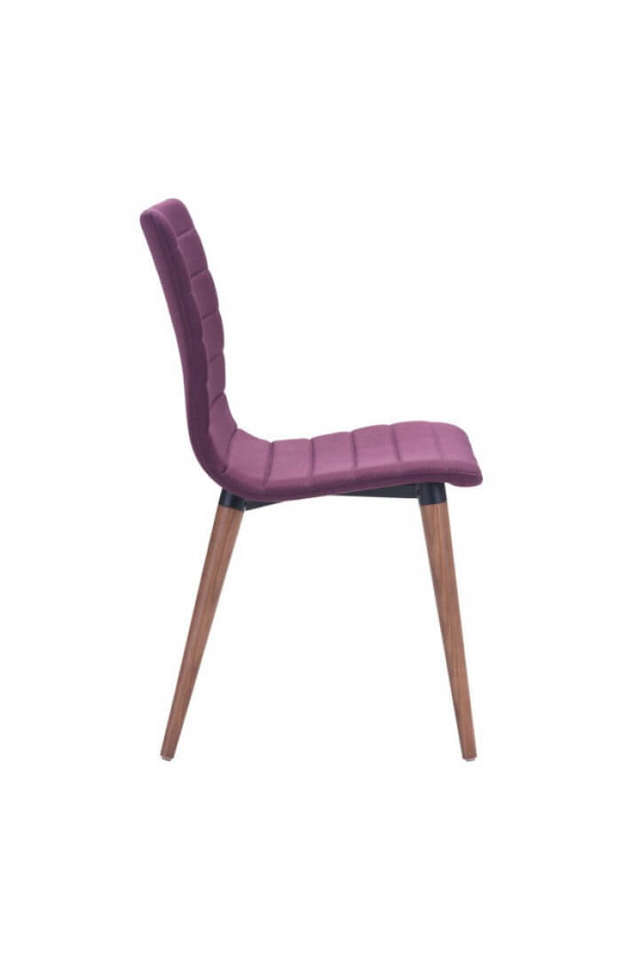 dark purple dining chair