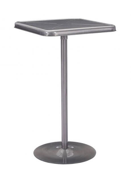 stainless steel wood bar table