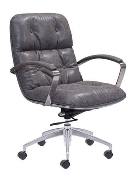 vault office chair gray