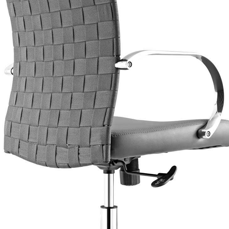 gray woven office chair 2